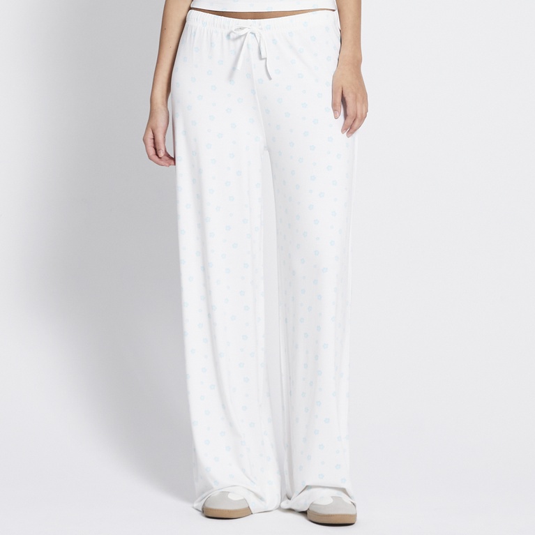 Loose soft pants "Holly Printed"